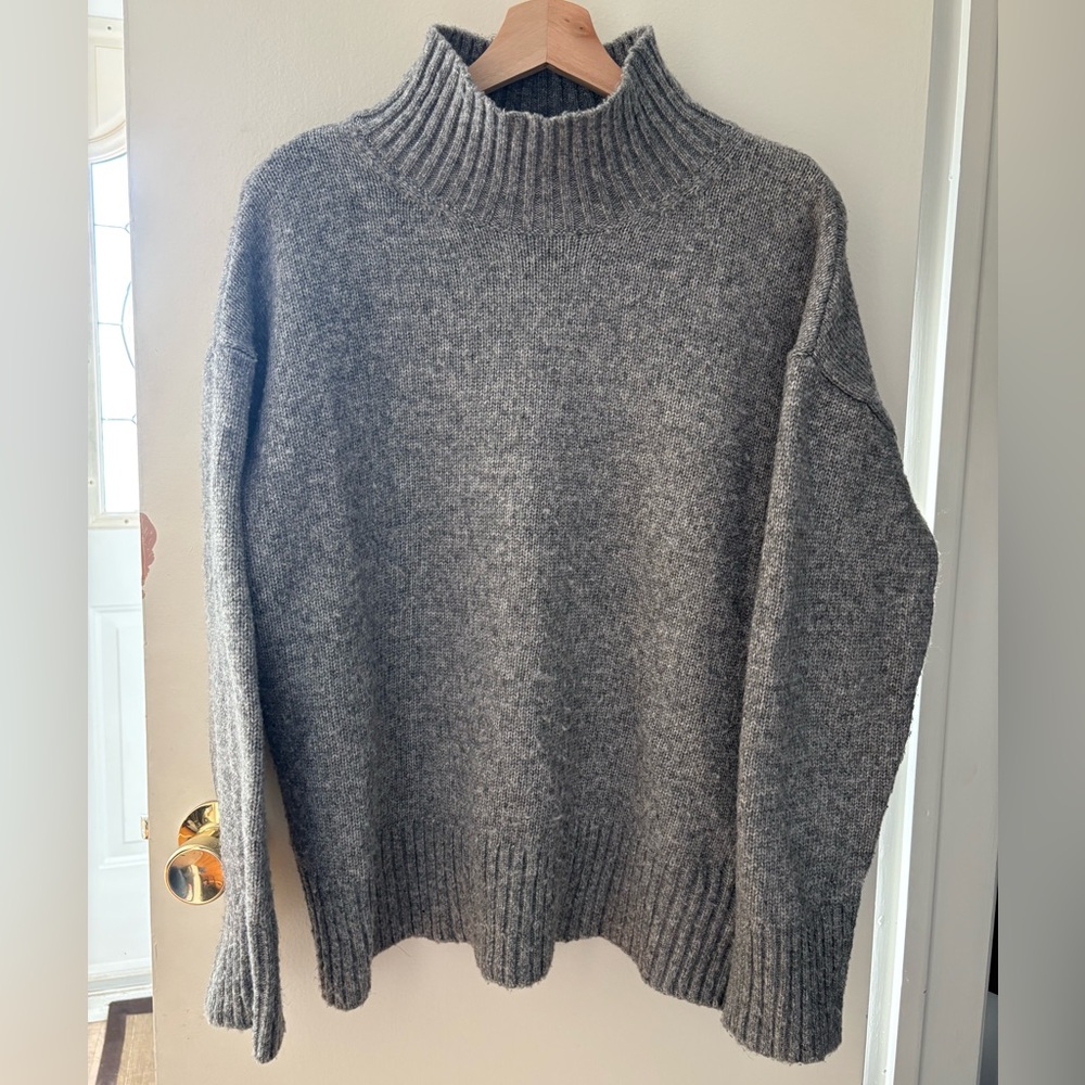 Hudson North medium gray turtleneck
